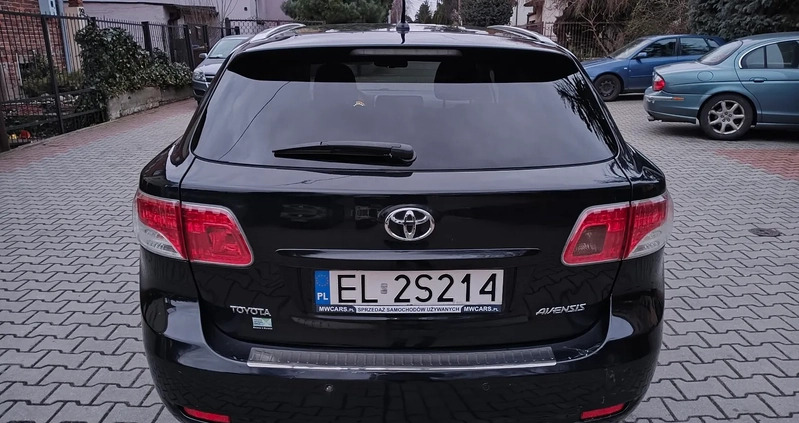 Toyota Avensis cena 22500 przebieg: 274719, rok produkcji 2009 z Kalisz małe 154